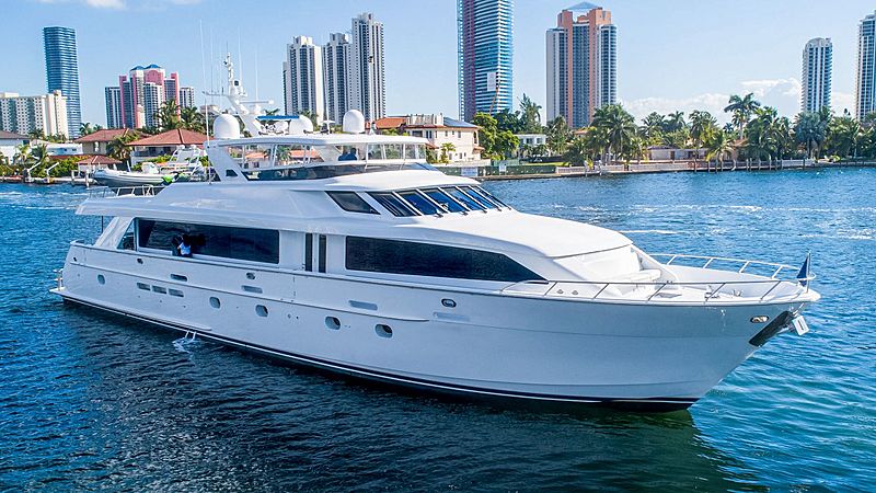 Anthem yacht cruising