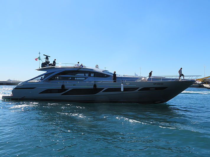 LA DATCHA Yacht 28m Pershing 2019 SuperYacht Times