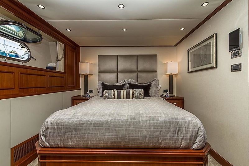 Liquidity yacht stateroom
