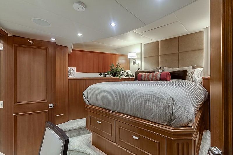 Liquidity yacht stateroom