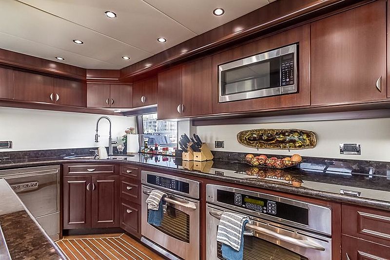 Liquidity yacht galley