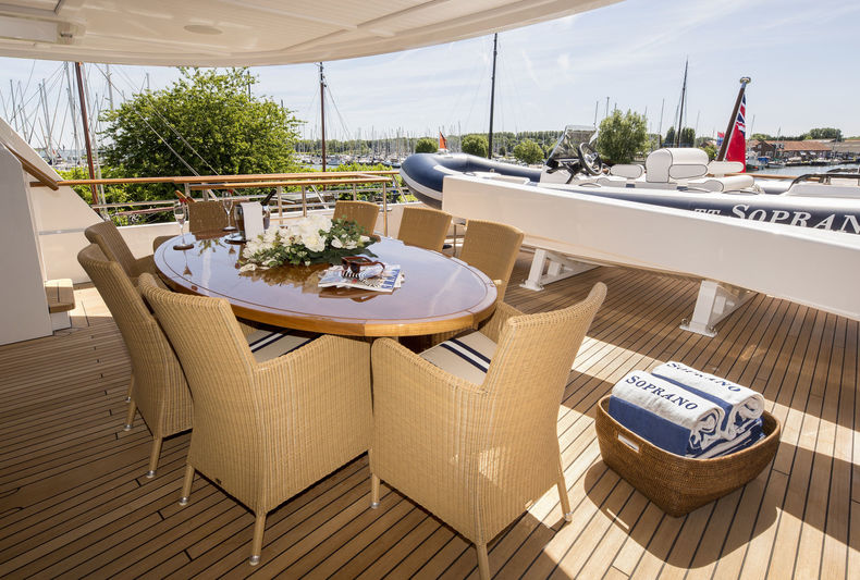 Soprano upper aft deck