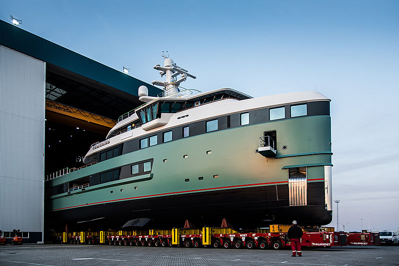 Damen 62m SeaXplorer launch