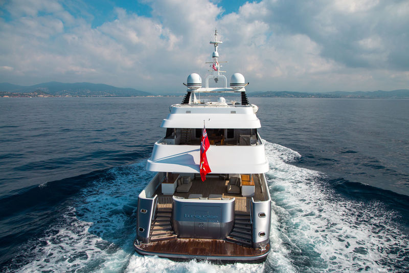 Turquoise stern