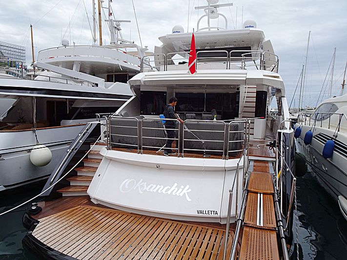 Oksanchik yacht in Monaco