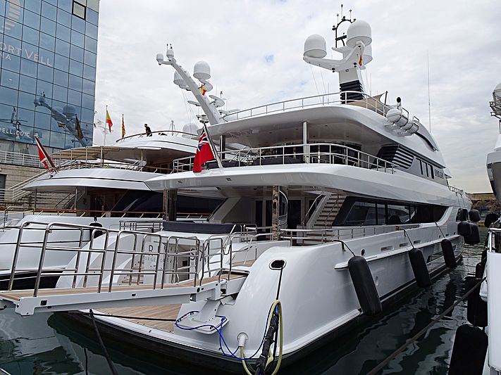 Larisa yacht in Barcelona