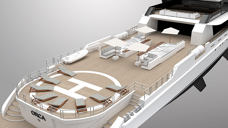 Orca yacht concept by Rosetti yachts