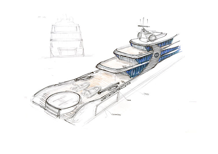 Orca yacht concept by Rosetti yachts