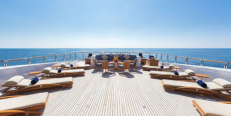 Wheels yacht sundeck