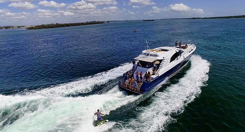 Chrystal Blue yacht cruising