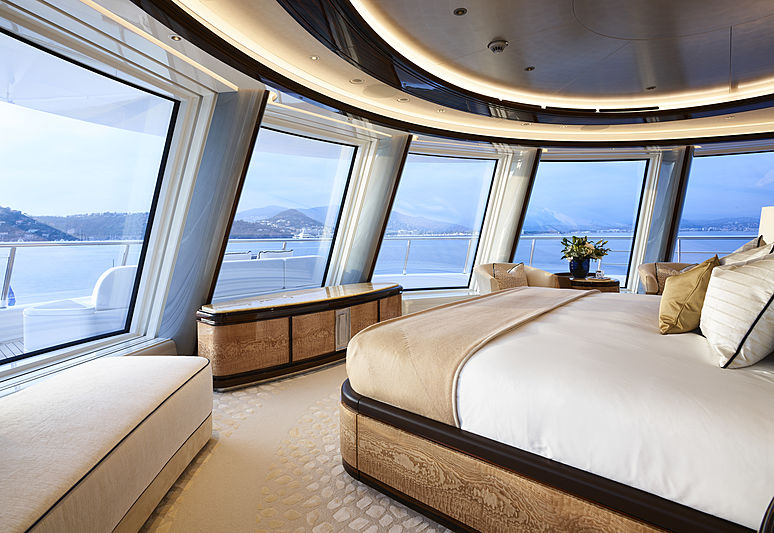 Excellence yacht owner's cabin