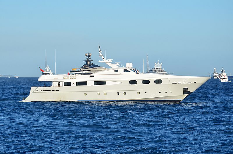 Sophie Blue yacht anchored off Monaco