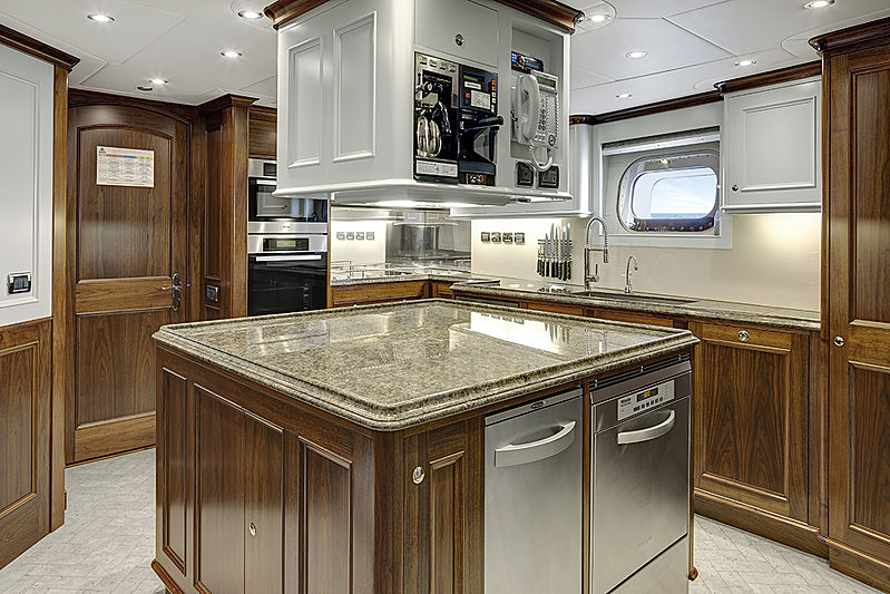 Encore yacht galley