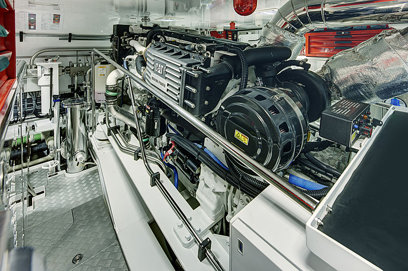 Encore yacht engine room