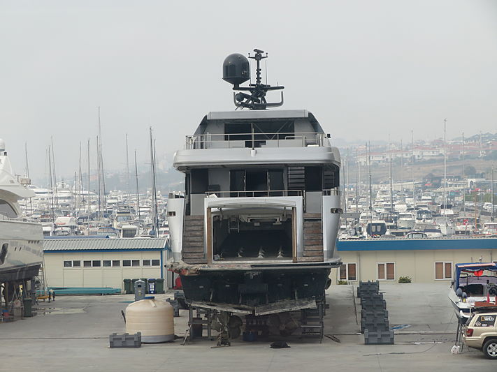Princess Claudia II yacht at West Istanbul Marina