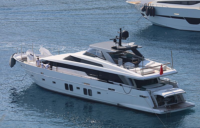 B&B yacht anchored off Bodrum