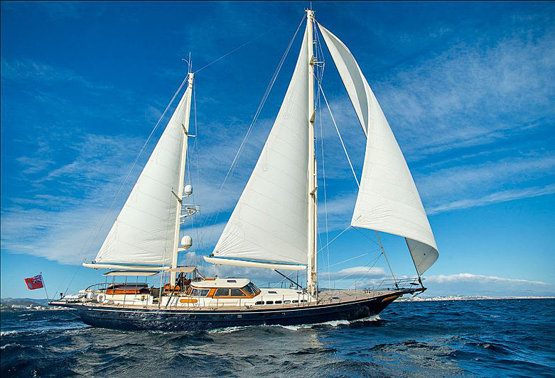 Audrey II yacht sailing