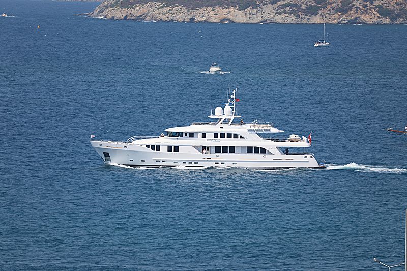 Gattopardo VI yacht cruising off Kusadasi
