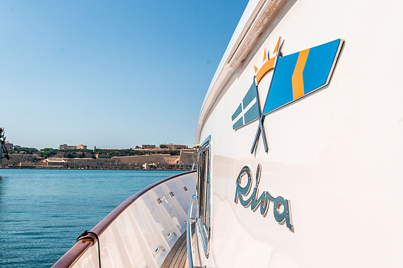 A & A yacht name plate