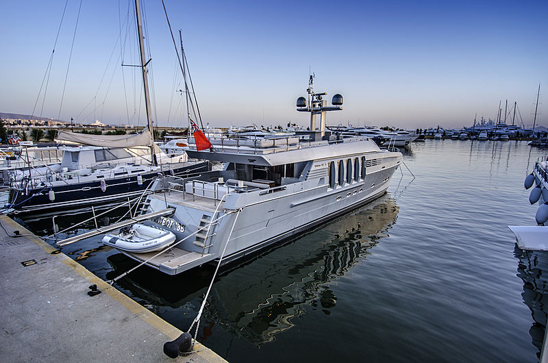 Protect 136 yacht exterior