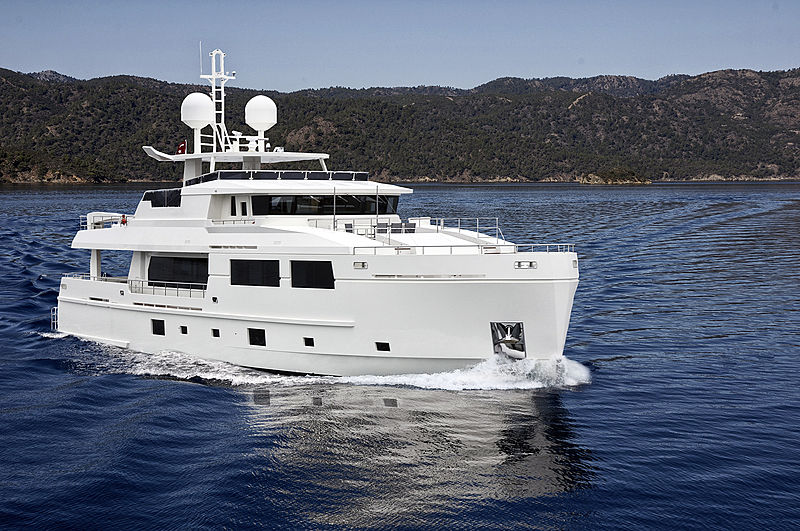 Serenitas yacht cruising