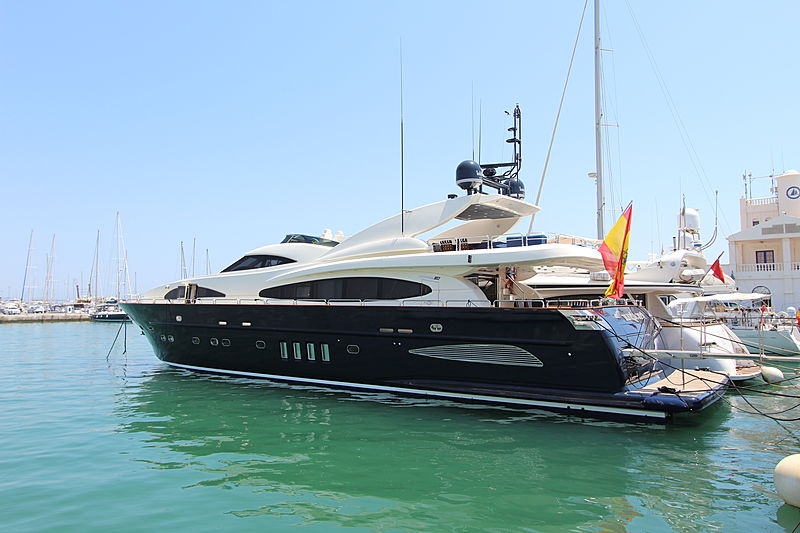 Maria Jose yacht docked in marina