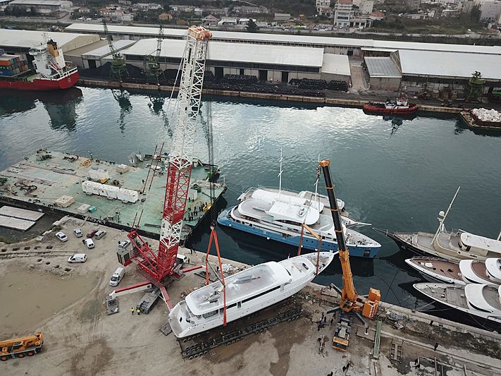 Aurum sky yacht launch