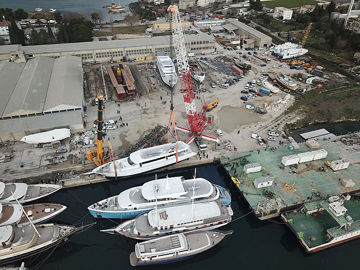 Aurum sky yacht launch