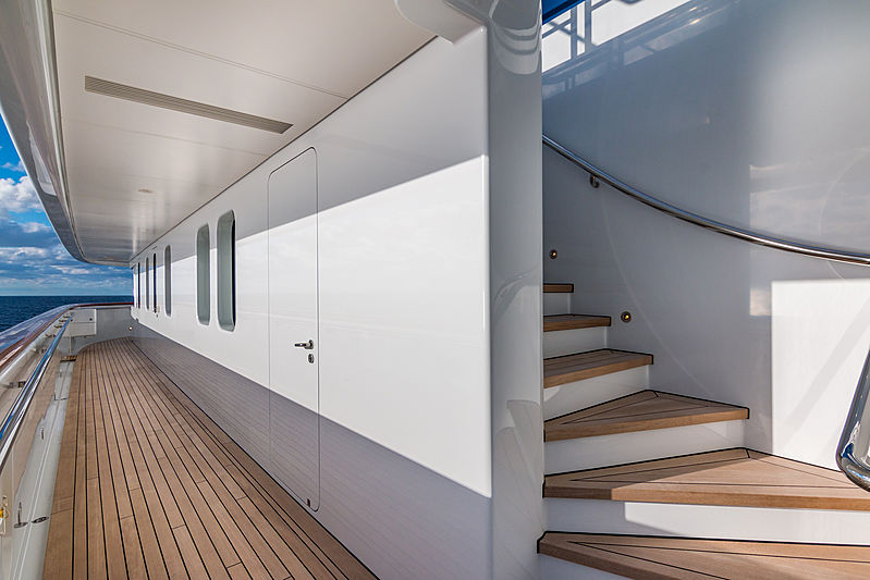 Bella Vita yacht deck