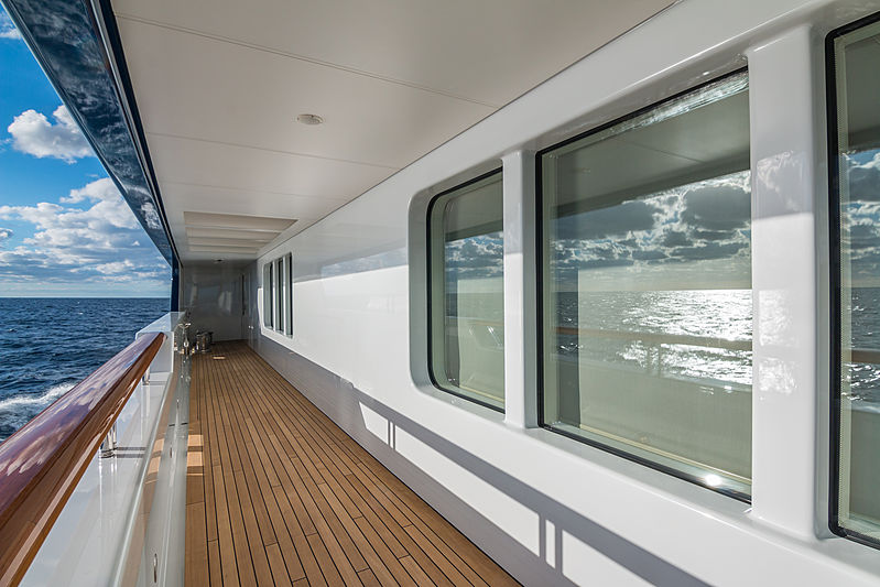 Bella Vita yacht deck