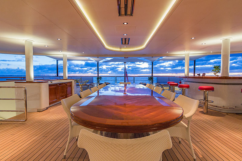 Bella Vita yacht deck