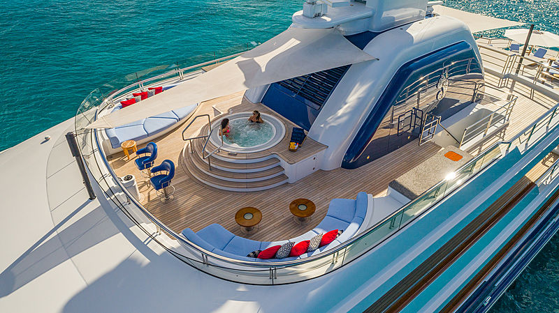 Bella Vita yacht deck