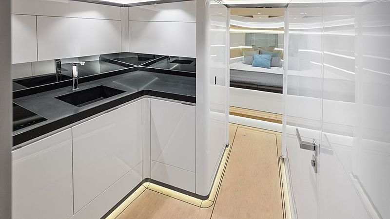 Wajer 55 tender galley