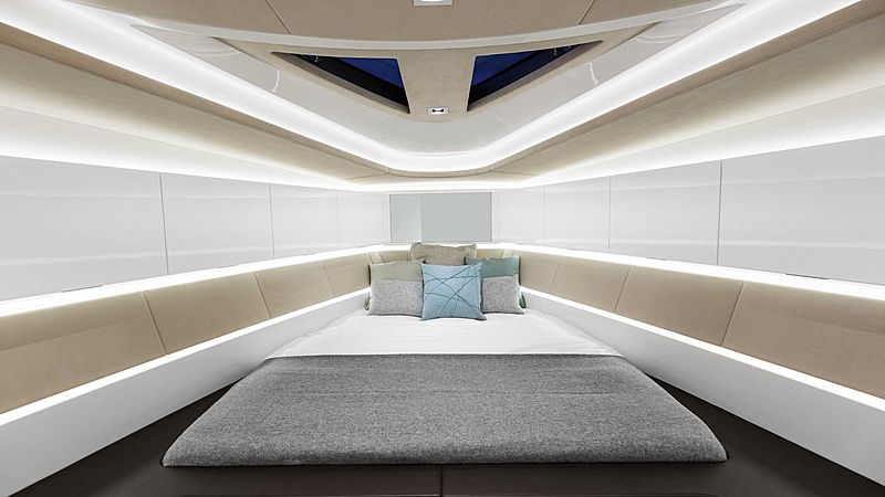Wajer 55 tender stateroom