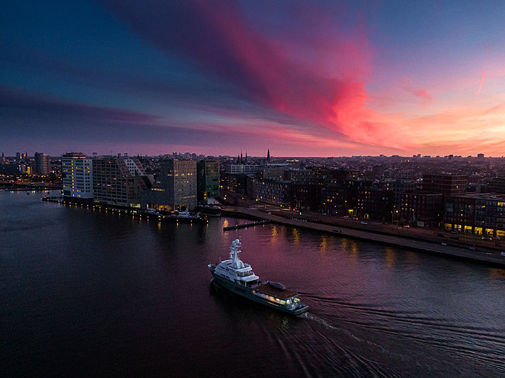 Karima yacht by Amels in Amsterdam