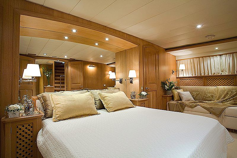 Althea yacht stateroom