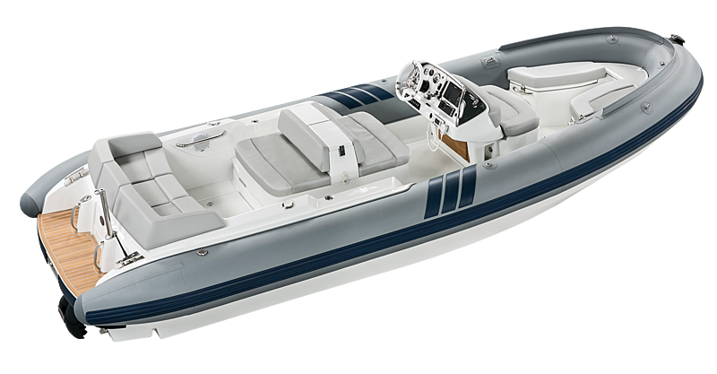 Castoldi Jet 19 tender exterior