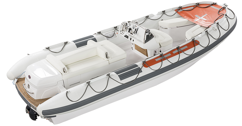 Castoldi Jet Tender 18 SOLAS exterior