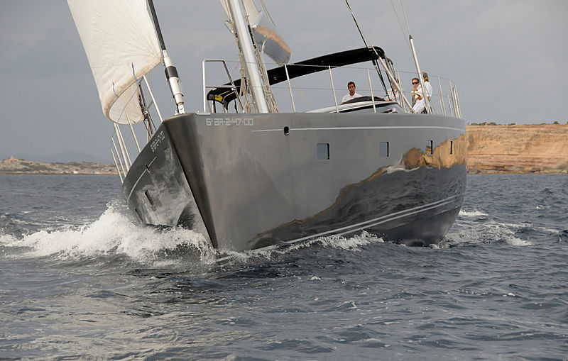 Concordia yacht bow