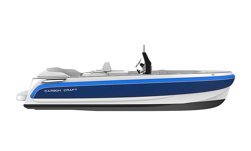 CC180 DIESEL JET tender Carbon Craft