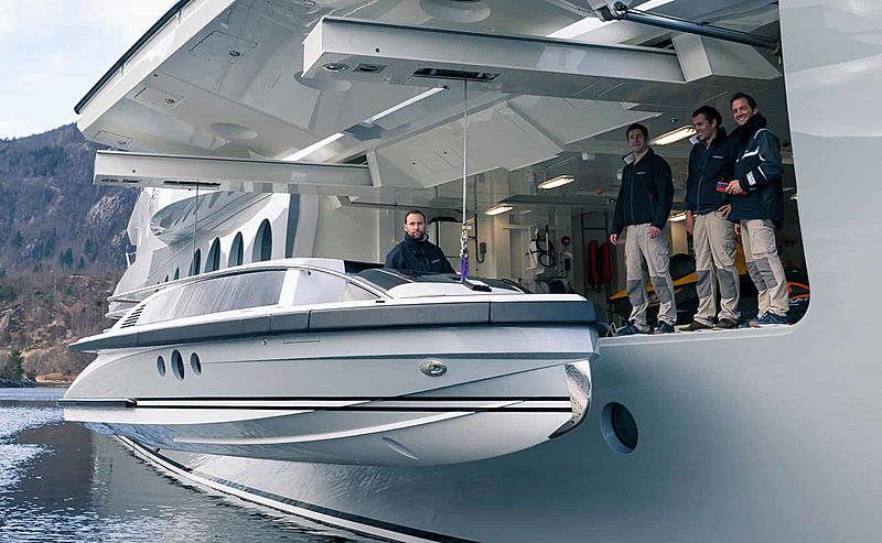 Yachtwerft Meyer Full Custom Limousine Tender 8.2M cruising