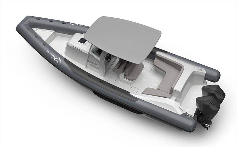 Iguana X100 RIB yacht tender