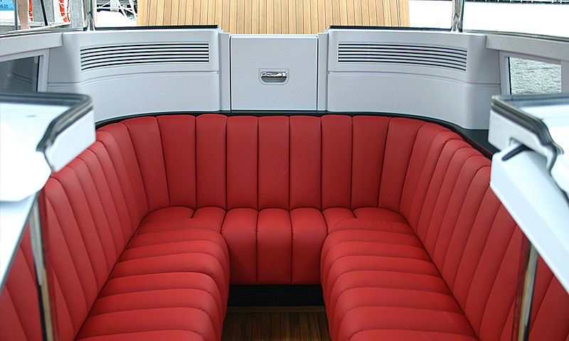 Vikal Limousine 10M tender interior