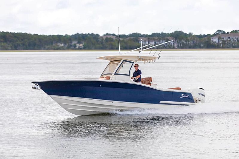 Scout 277 LXF tender exterior
