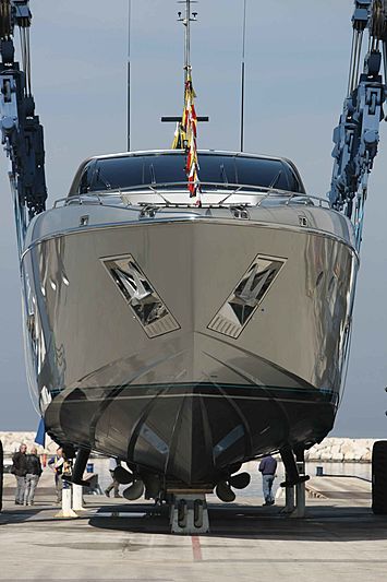 SOL Riva 122 Mythos yacht launch