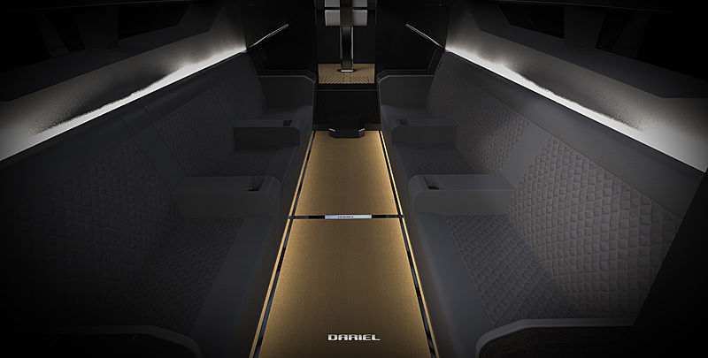 DARIELimo 12 tender interior