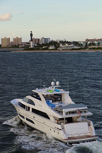 Catera yacht cruising