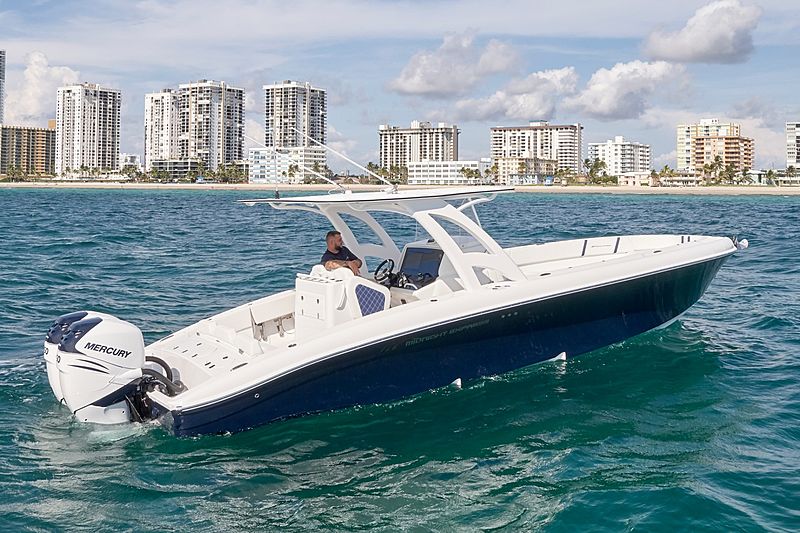 Midnight 34 Open tender exterior