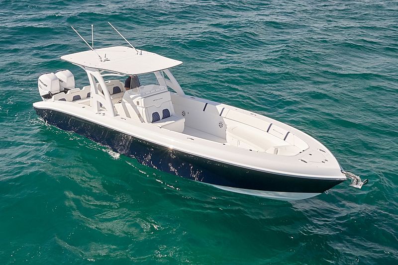 Midnight 34 Open tender exterior