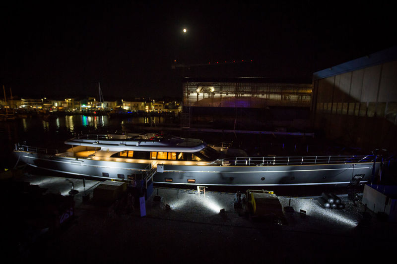 Seven christening ceremony in Viareggio